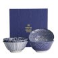 Preview: Tokyo Design Studio Tayo-Schalen-Set Nippon Blue (Blau/Weiß), Porzellan, Ø 15,2 × 6,7 cm, 500 ml