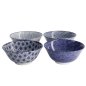 Preview: Tayo-Schalen-Set Nippon Blue (Blau/Weiß), Porzellan, Ø 15,2 × 6,7 cm, 500 ml, Art.-Nr. 16039