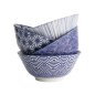 Preview: Tayo-Schalen-Set Nippon Blue (Blau/Weiß), Porzellan, Ø 15,2 × 6,7 cm, 500 ml, Art.-Nr. 16039