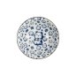 Preview: Ramen Bowl Kawaii Lucky Cat Neko Blue/White, Porcelain, Ø 19.5 × 7.4 cm, 1 l, Item No. 16125