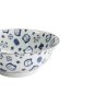 Preview: Ramen Bowl Kawaii Lucky Cat Neko Blue/White, Porcelain, Ø 19.5 × 7.4 cm, 1 l, Item No. 16125
