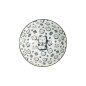 Preview: Ramen Bowl Kawaii Lucky Cat Neko Black (White/Black), Porcelain, Ø 19.5 × 7.4 cm, 1 l, Item No. 16126