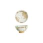 Preview: Tokyo Design Studio Rice Bowl Fuku Cat Neko Kawaii Green, Porcelain, Ø 11.5 × 6.2 cm, 300 ml