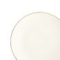 Preview: TDS, Plate, Nippon White, Lines, Ø 19 x 2 cm - Item No. 16411