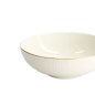 Preview: TDS, Schale, Nippon White, Lines, Ø 19 x 5,5 cm - Art Nr: 16427