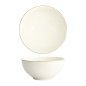 Preview: Tokyo Design Studio Rice Bowl Nippon White Lines White/Gold, Porcelain, Ø 15 × 7 cm, 550 ml