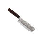 Preview: Nakiri-Messer (Gemüsemesser) im Hammerschlag-Stil, Edelstahl, Klinge 16,5 cm, Art.-Nr. 16607
