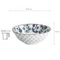 Preview: TDS, Noodle Bowl, Flora Japonica, Maple, Ø 20.3x8cm 1000ml, Item No. 16707