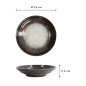 Preview: Plate Mino Yaki, Ø 23 × 5 cm, Item No. 16883