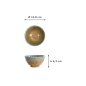 Preview: Bowl Reef Blue (Blue/Brown), Stoneware, Ø 11.8 × 6.3 cm, 320 ml, Item No. 16888