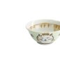 Preview: Reisschale Fuku Cat Neko Kawaii Grün, Porzellan, Ø 15 × 7 cm, 500 ml, Art.-Nr. 16901