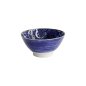 Preview: Rice Bowl Japonism Carp Blue, Porcelain, Ø 18 × 9 cm, 1 l, Item No. 17107