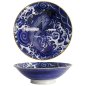 Preview: Tokyo Design Studio Bowl Japonism Carp Blue, Porcelain, Ø 25.2 × 7.7 cm, 1.6 l