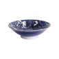 Preview: Bowl Japonism Carp Blue, Porcelain, Ø 25.2 × 7.7 cm, 1.6 l, Item No. 17108