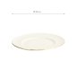 Preview: TDS, Teller, Nippon White, Stripes, Ø 23 cm - Art Nr. 17285