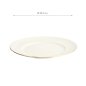 Preview: TDS, Plate, Nippon White, Lines, Ø 29.5 cm - Item No. 17292