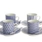 Preview: TDS, Espresso Set, Giftset, Nippon Blue, 12-piece set, 80 ml, Item No. 17328