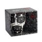 Preview: Tokyo Design Studio Tasse Kawaii Lucky Cat Schwarz in Geschenkbox, Porzellan, Ø 8,5 × 10,2 cm, 380 ml