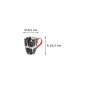 Preview: Tasse Kawaii Lucky Cat Schwarz in Geschenkbox, Porzellan, Ø 8,5 × 10,2 cm, 380 ml, Art.-Nr. 17616