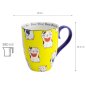 Preview: TDS, Kawaii Lucky Cat Mug with Giftbox, Yellow Classic Cat, Ø 8.5x10.2 cm 380ml , Item No. 17618