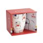 Preview: Tasse Kawaii Lucky Cat Classic Weiß in Geschenkbox, Porzellan, Ø 8,5 × 10,2 cm, 380 ml, Art.-Nr. 17619