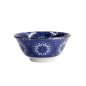 Preview: TDS,  Schale, Mixed Bowls, Flower Blue, Ø 14,8 x 6,8 cm 550 ml  - Art Nr. 17782