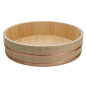 Preview: Ø 66x16cm Bamboo Sushi Hangiri bei g-HoReCa (Bild 1 von 2)