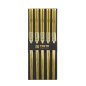 Preview: Stainless Steel Gold Chopstick Set at g-HoReCa