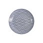 Preview: Teller Nippon Blue Waves Blau/Weiß, Porzellan, Ø 20,6 × 2,2 cm, Art.-Nr. 17954