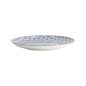 Preview: Plate Nippon Blue Stars Blue/White, Porcelain, Ø 25.7 × 3 cm, Item No. 17957