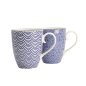 Preview: TDS, Mug Set, 2-piece set, Giftset, Nippon Blue, Ø 8.5 x 10.2 cm 380 ml, Item No. 17988