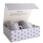 Preview: Tassen-Set Nippon Blue Blau/Weiß in Geschenkbox, 4-tlg., Porzellan, Ø 8,5 × 10,2 cm, 380 ml, Art.-Nr. 17989