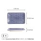 Preview: Sushi-Set Nippon Blue Lines-Dots Weiß, 6-tlg., Porzellan, Art.-Nr. 17991