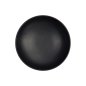 Preview: Bowl Black, Melamine, Ø 22.6 × 7.5 cm, 950 ml, Item No. 18235