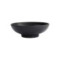 Preview: Bowl Black, Melamine, Ø 22.6 × 7.5 cm, 950 ml, Item No. 18235