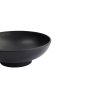 Preview: Bowl Black, Melamine, Ø 22.6 × 7.5 cm, 950 ml, Item No. 18235