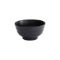 Preview: Rice Bowl Black, Melamine, Ø 18 × 9.5 cm, 1 l, Item No. 18236