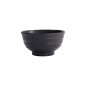 Preview: Rice Bowl Black, Melamine, Ø 18 × 9.5 cm, 1 l, Item No. 18236