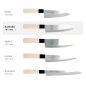 Preview: Santoku-Messer (Allzweckmesser), Edelstahl, Klinge 16,5 cm, Art.-Nr. 18282