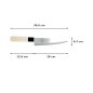 Preview: Gyuto-Messer (Fleischmesser), Edelstahl, Klinge 18 cm, Art.-Nr. 18286
