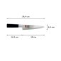 Preview: Gyuto Knife (Carving Knife) Sekiryu, Stainless Knife Steel, blade 18 cm, ABS plastic handle, Item No. 18291