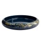 Preview: TDS, Sushi Oke, Marble, Außen 51x8,1cm Innen 44,4x5,5cm, Blau/Gold - Art Nr.18317