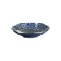Preview: Pasta Plate Kawaii Ohira Whale Blue/White, Porcelain, Ø 21.7 × 5.3 cm, 800 ml, Item No. 18330