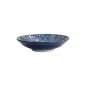 Preview: Pasta Plate Kawaii Ohira Whale Blue/White, Porcelain, Ø 21.7 × 5.3 cm, 800 ml, Item No. 18330