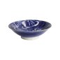 Preview: Bowl Japonism Crane Blue, Porcelain, Ø 25.2 × 7.7 cm, 1.6 l, Item No. 18764