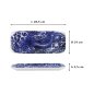 Preview: Serving Platter Japonism Carp Blue/White, Porcelain, 28.5 × 14 × 2.5 cm, Item No. 18767