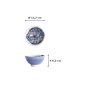 Preview: Reisschale Seafood Hirame Blau, Porzellan, Ø 11,2 × 6,2 cm, 300 ml, Art.-Nr. 18881