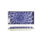 Preview: Tokyo Design Studio Sushi-Platte Ohuke Dahlia Blau/Weiß, Porzellan, 23 × 11,5 cm
