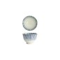 Preview: Tokyo Design Studio Tea Cup Shin Tokusa White/Blue, Porcelain, Ø 9.3 × 6.1 cm, 180 ml