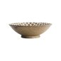 Preview: Salad Bowl Iga Matte Mermaid Brown, Stoneware, Ø 25 × 7.4 cm, 1.4 l, Item No. 20331
